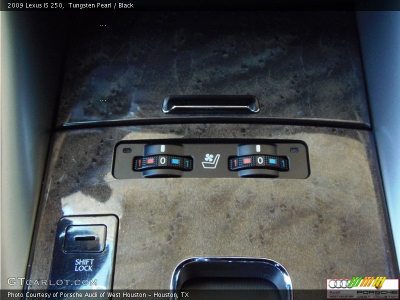 Tungsten Pearl / Black 2009 Lexus IS 250