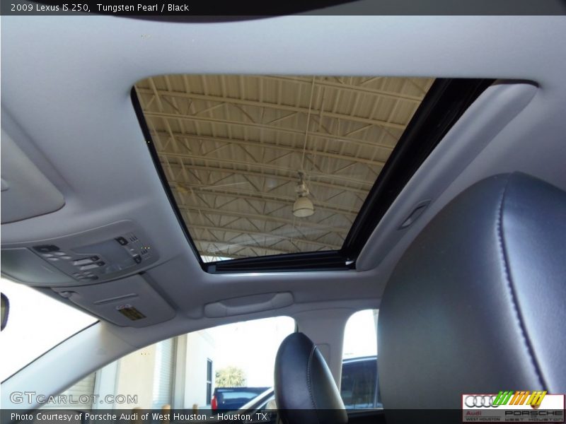 Tungsten Pearl / Black 2009 Lexus IS 250