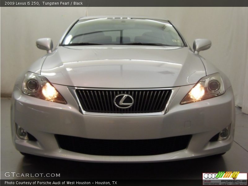 Tungsten Pearl / Black 2009 Lexus IS 250