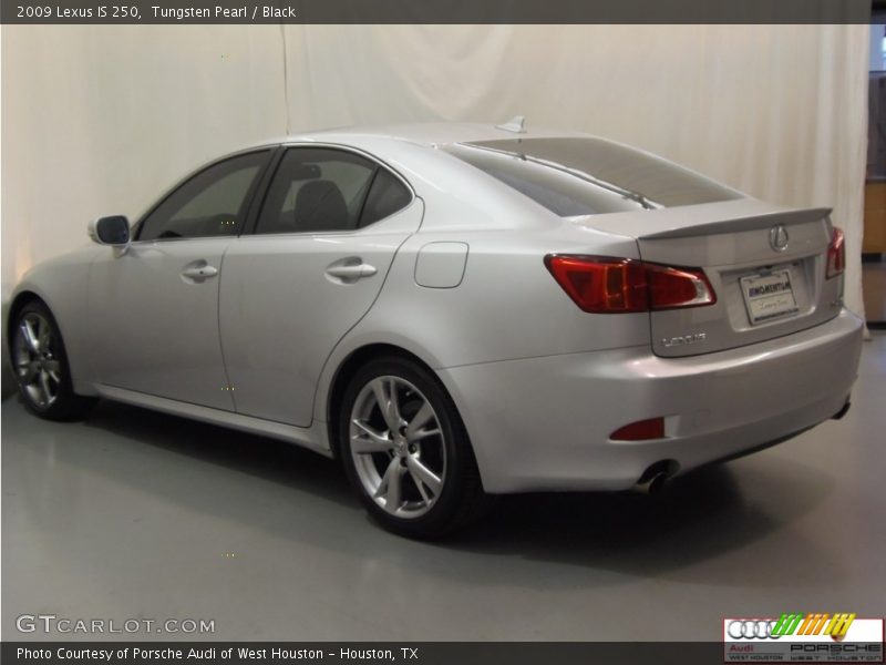 Tungsten Pearl / Black 2009 Lexus IS 250