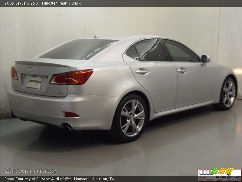 Tungsten Pearl / Black 2009 Lexus IS 250