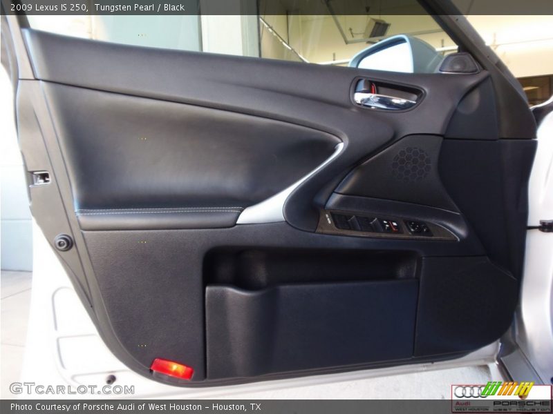 Tungsten Pearl / Black 2009 Lexus IS 250