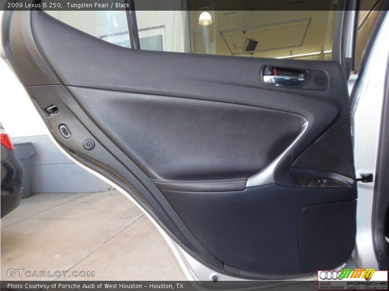 Tungsten Pearl / Black 2009 Lexus IS 250