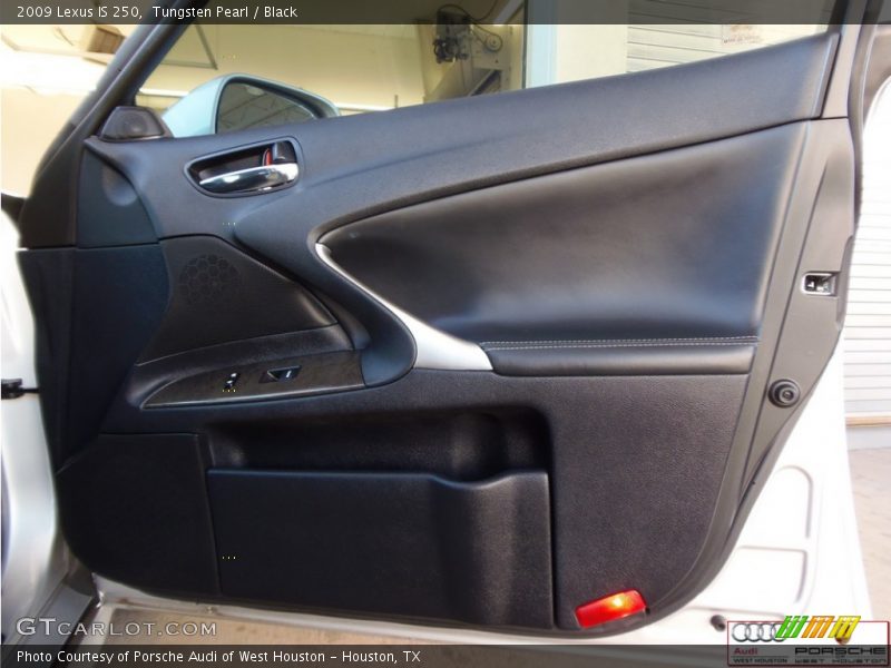 Tungsten Pearl / Black 2009 Lexus IS 250