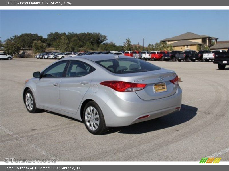 Silver / Gray 2012 Hyundai Elantra GLS