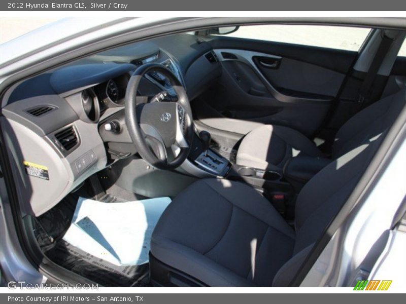 Silver / Gray 2012 Hyundai Elantra GLS