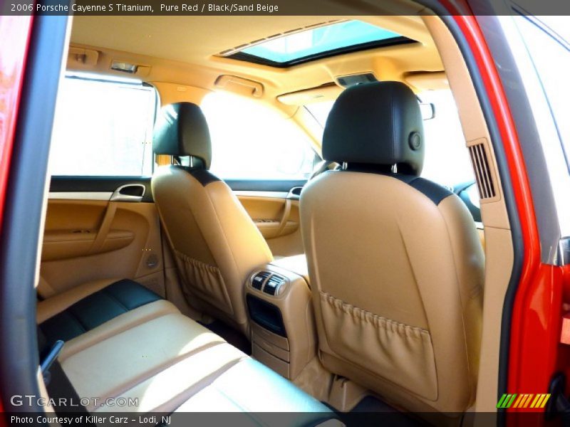 Pure Red / Black/Sand Beige 2006 Porsche Cayenne S Titanium