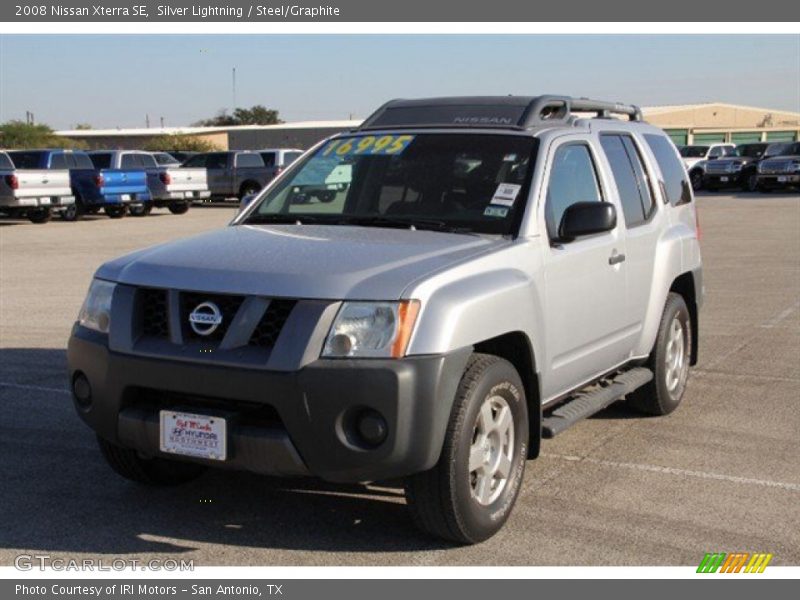 Silver Lightning / Steel/Graphite 2008 Nissan Xterra SE