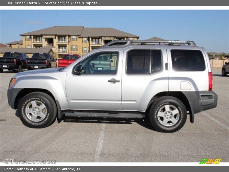 Silver Lightning / Steel/Graphite 2008 Nissan Xterra SE