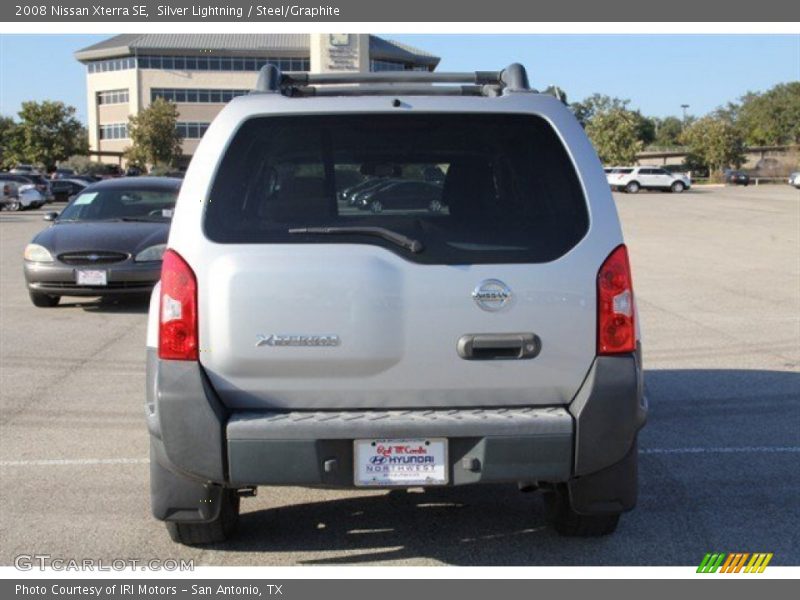 Silver Lightning / Steel/Graphite 2008 Nissan Xterra SE