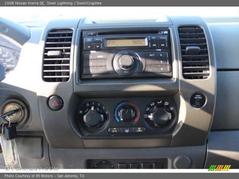 Silver Lightning / Steel/Graphite 2008 Nissan Xterra SE