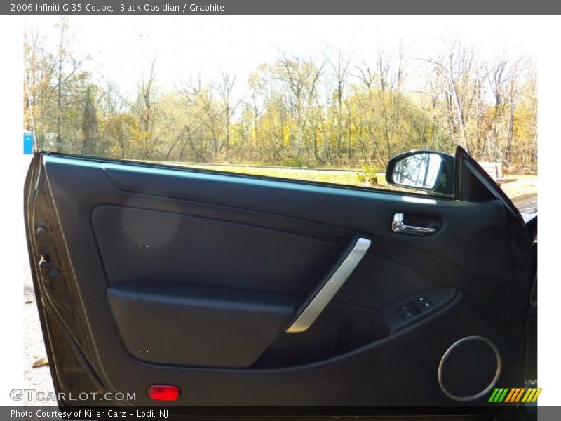 Black Obsidian / Graphite 2006 Infiniti G 35 Coupe