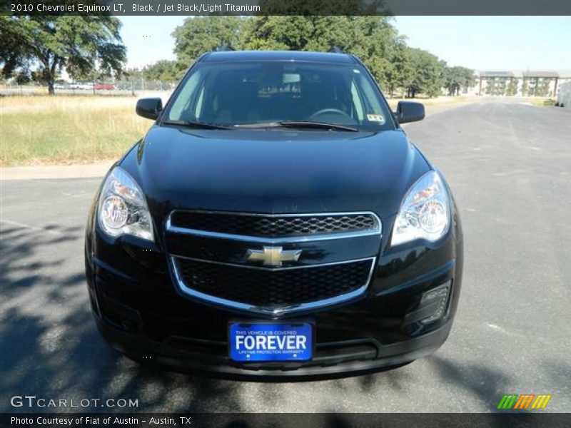 Black / Jet Black/Light Titanium 2010 Chevrolet Equinox LT