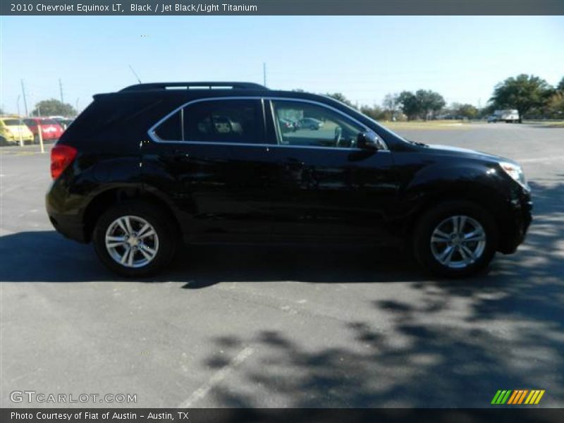 Black / Jet Black/Light Titanium 2010 Chevrolet Equinox LT