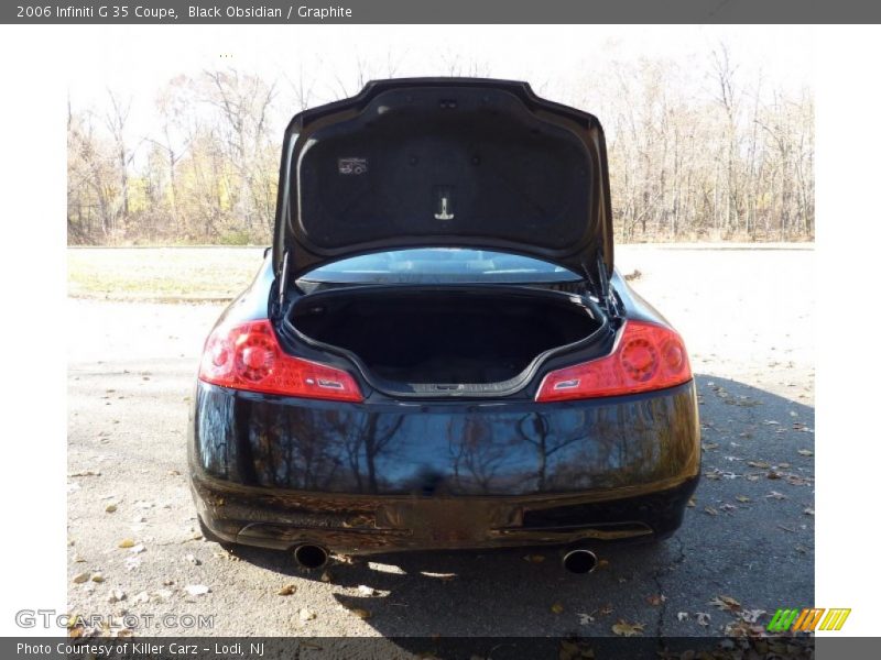 Black Obsidian / Graphite 2006 Infiniti G 35 Coupe