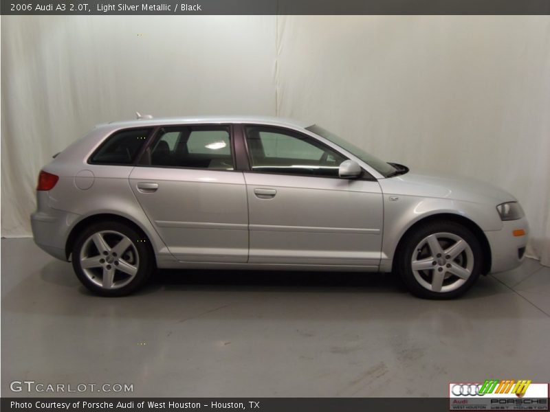 Light Silver Metallic / Black 2006 Audi A3 2.0T
