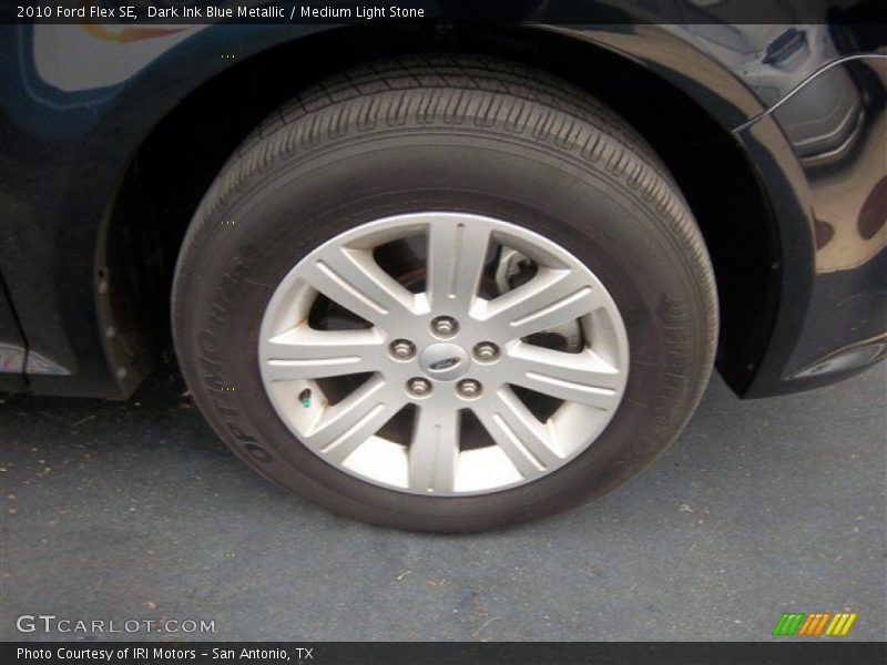 Dark Ink Blue Metallic / Medium Light Stone 2010 Ford Flex SE