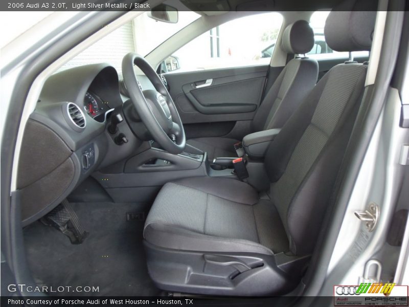 Light Silver Metallic / Black 2006 Audi A3 2.0T