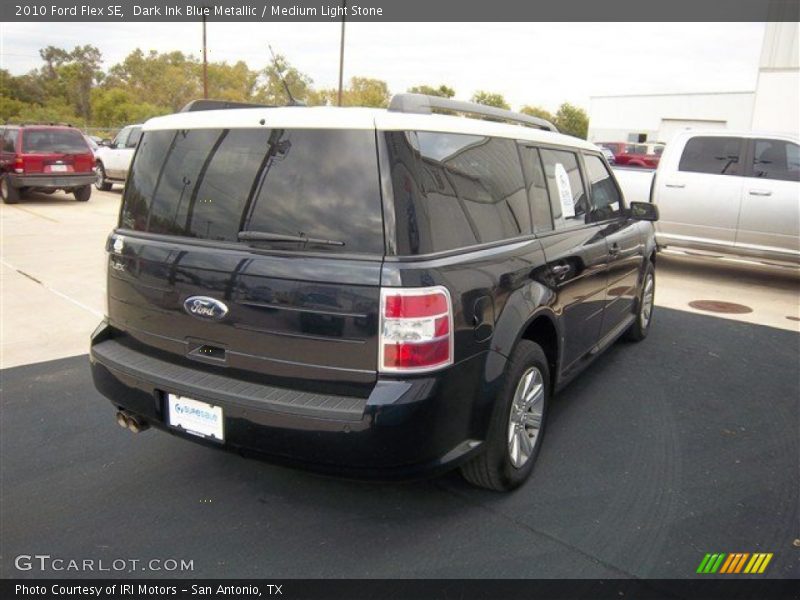 Dark Ink Blue Metallic / Medium Light Stone 2010 Ford Flex SE
