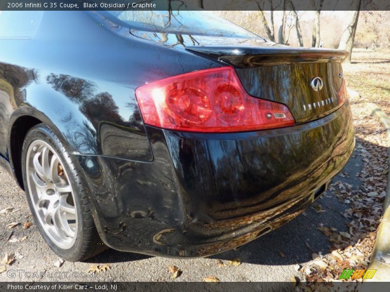 Black Obsidian / Graphite 2006 Infiniti G 35 Coupe