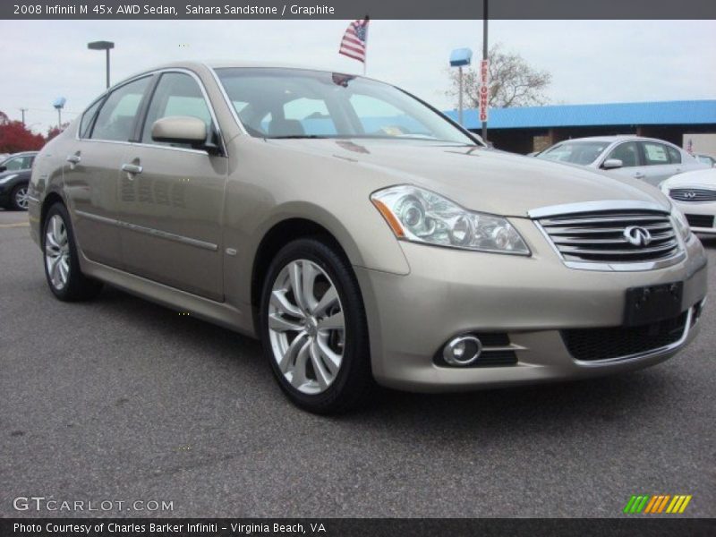 Sahara Sandstone / Graphite 2008 Infiniti M 45x AWD Sedan