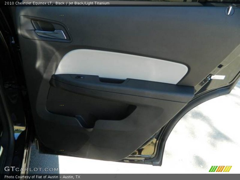Black / Jet Black/Light Titanium 2010 Chevrolet Equinox LT