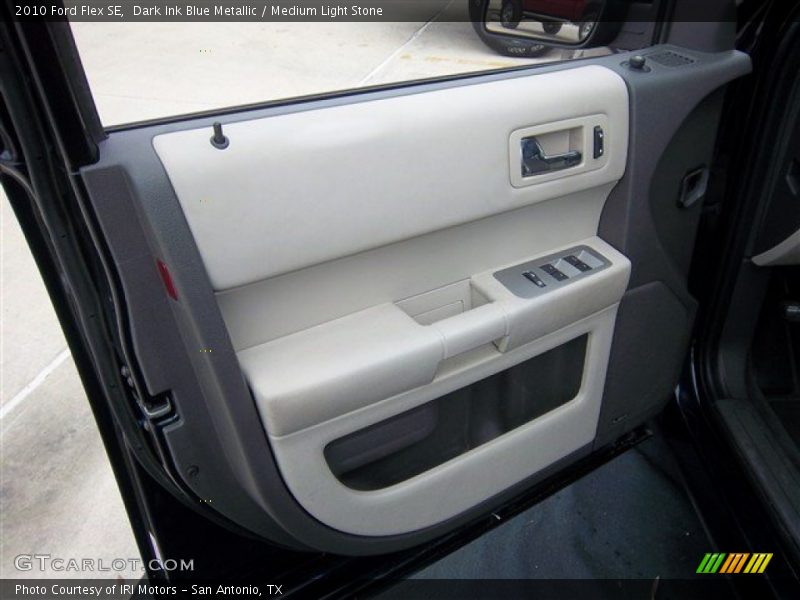 Dark Ink Blue Metallic / Medium Light Stone 2010 Ford Flex SE