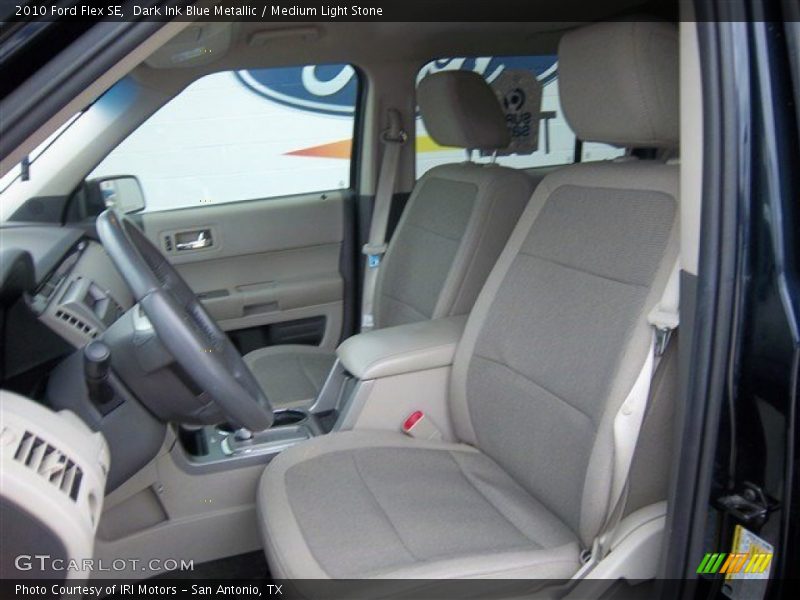 Dark Ink Blue Metallic / Medium Light Stone 2010 Ford Flex SE