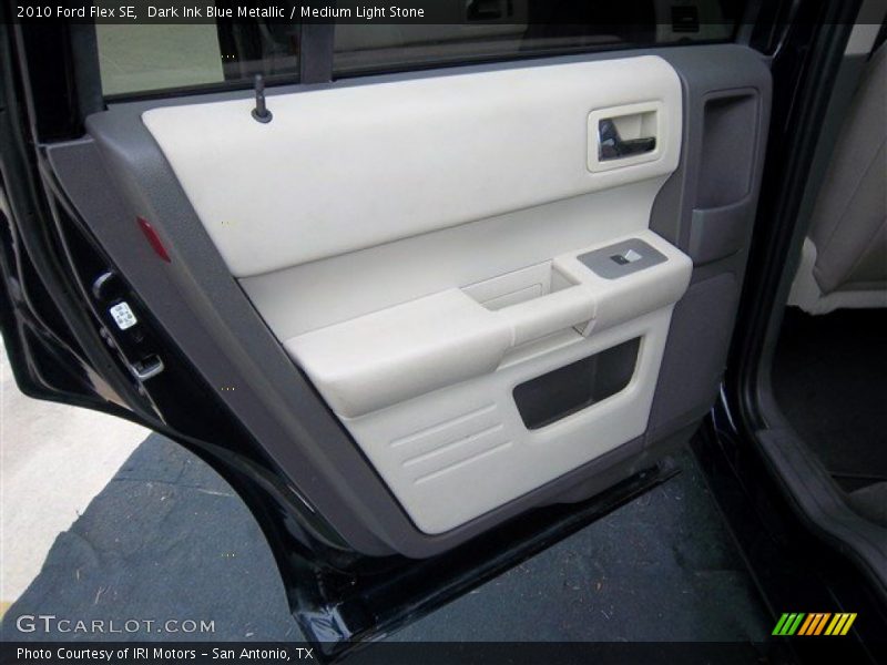 Dark Ink Blue Metallic / Medium Light Stone 2010 Ford Flex SE