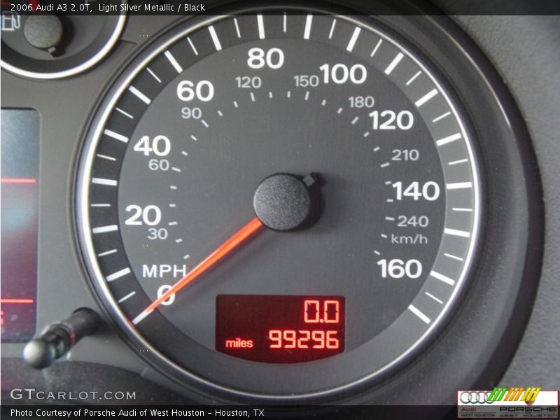 Light Silver Metallic / Black 2006 Audi A3 2.0T