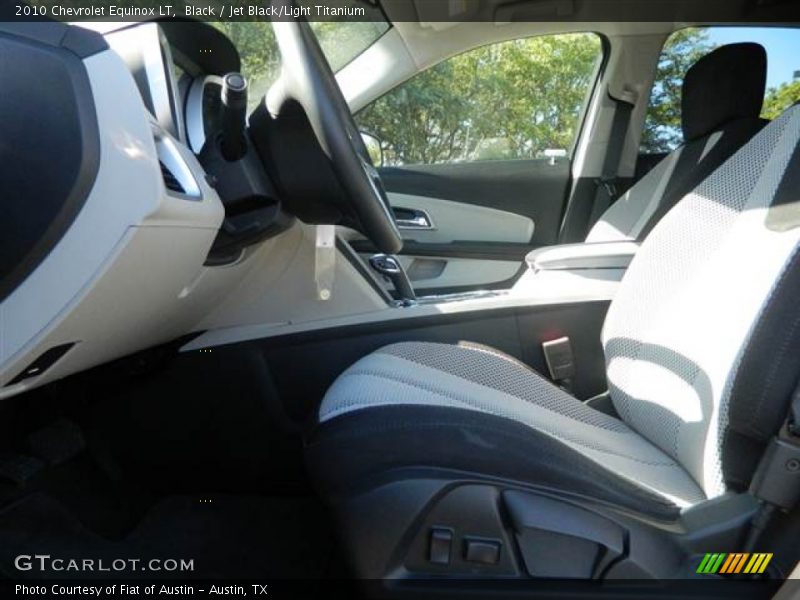 Black / Jet Black/Light Titanium 2010 Chevrolet Equinox LT