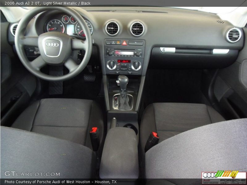 Light Silver Metallic / Black 2006 Audi A3 2.0T