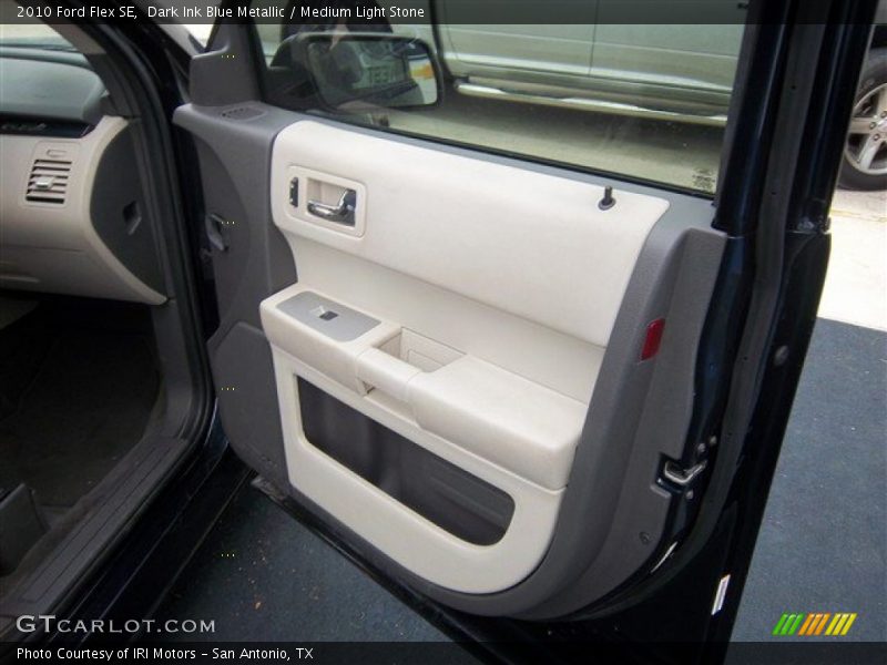 Dark Ink Blue Metallic / Medium Light Stone 2010 Ford Flex SE