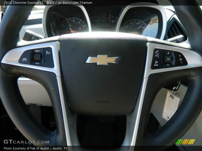 Black / Jet Black/Light Titanium 2010 Chevrolet Equinox LT