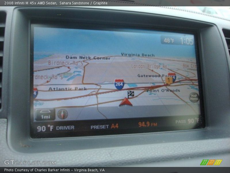 Sahara Sandstone / Graphite 2008 Infiniti M 45x AWD Sedan