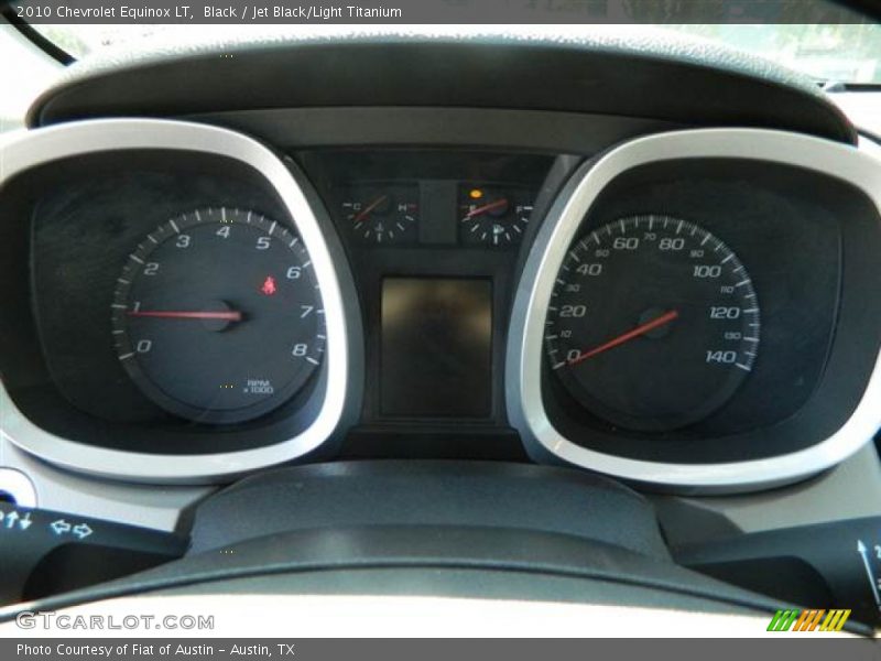 Black / Jet Black/Light Titanium 2010 Chevrolet Equinox LT