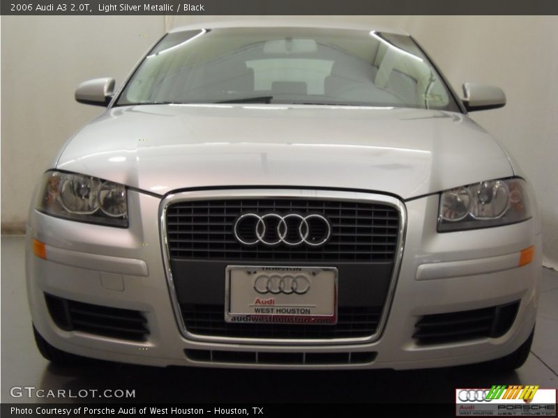 Light Silver Metallic / Black 2006 Audi A3 2.0T