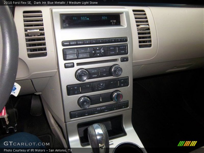 Dark Ink Blue Metallic / Medium Light Stone 2010 Ford Flex SE