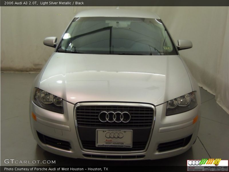 Light Silver Metallic / Black 2006 Audi A3 2.0T
