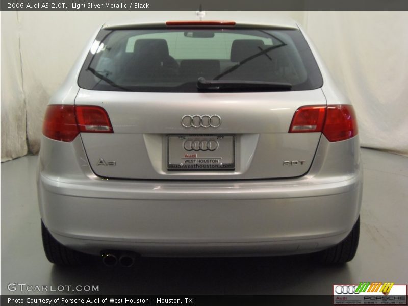 Light Silver Metallic / Black 2006 Audi A3 2.0T