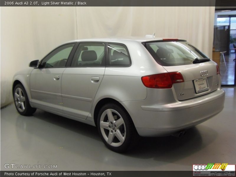 Light Silver Metallic / Black 2006 Audi A3 2.0T