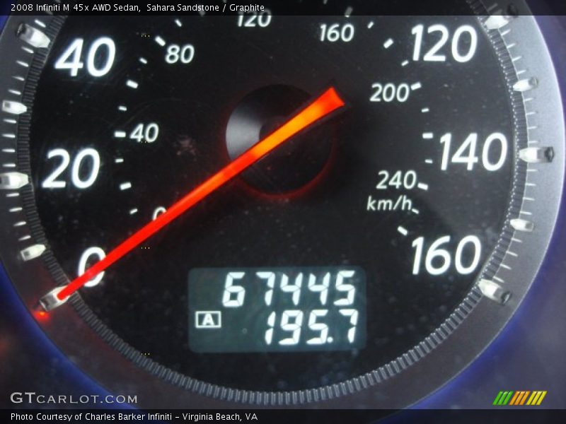 Sahara Sandstone / Graphite 2008 Infiniti M 45x AWD Sedan