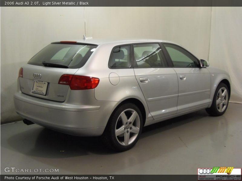 Light Silver Metallic / Black 2006 Audi A3 2.0T