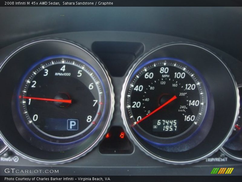 Sahara Sandstone / Graphite 2008 Infiniti M 45x AWD Sedan