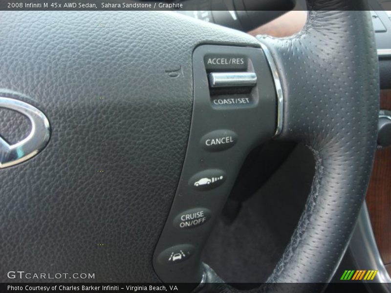 Sahara Sandstone / Graphite 2008 Infiniti M 45x AWD Sedan