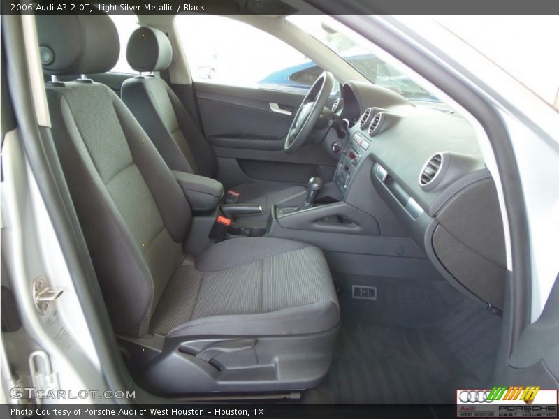 Light Silver Metallic / Black 2006 Audi A3 2.0T