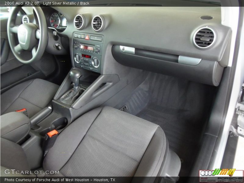 Light Silver Metallic / Black 2006 Audi A3 2.0T