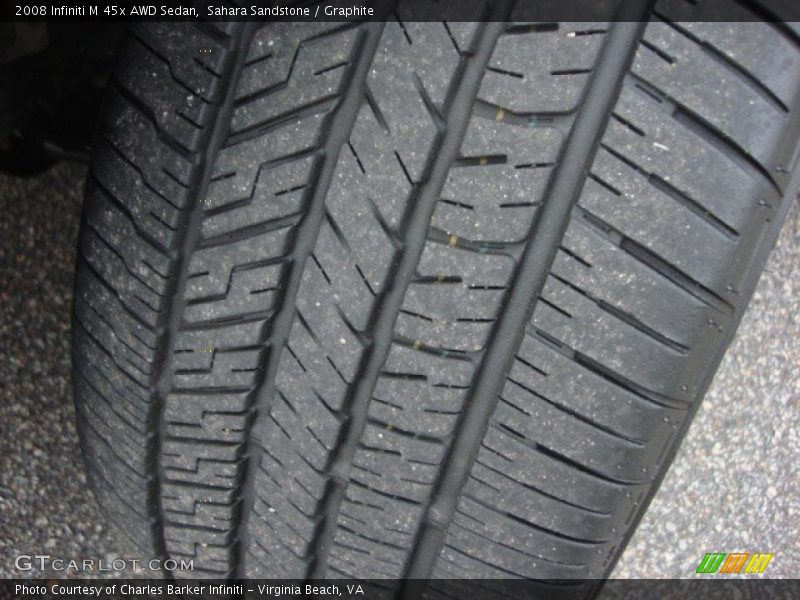Sahara Sandstone / Graphite 2008 Infiniti M 45x AWD Sedan