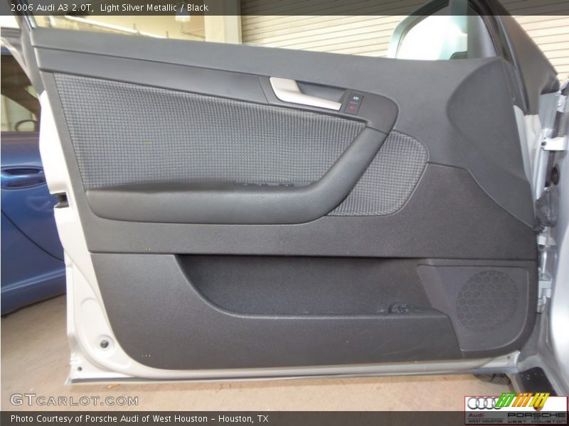 Light Silver Metallic / Black 2006 Audi A3 2.0T