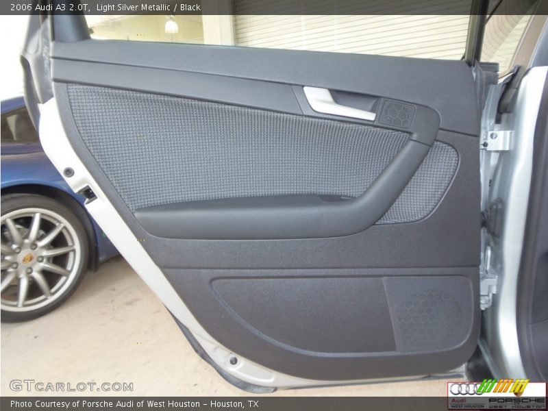 Light Silver Metallic / Black 2006 Audi A3 2.0T